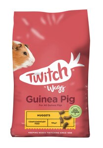 Wagg Twitch Guinea Pig Crunch 10kg Get It Tomorrow by 7pm